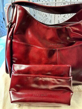 Kaia & More Vegan Shoulder Bag and Satchel
